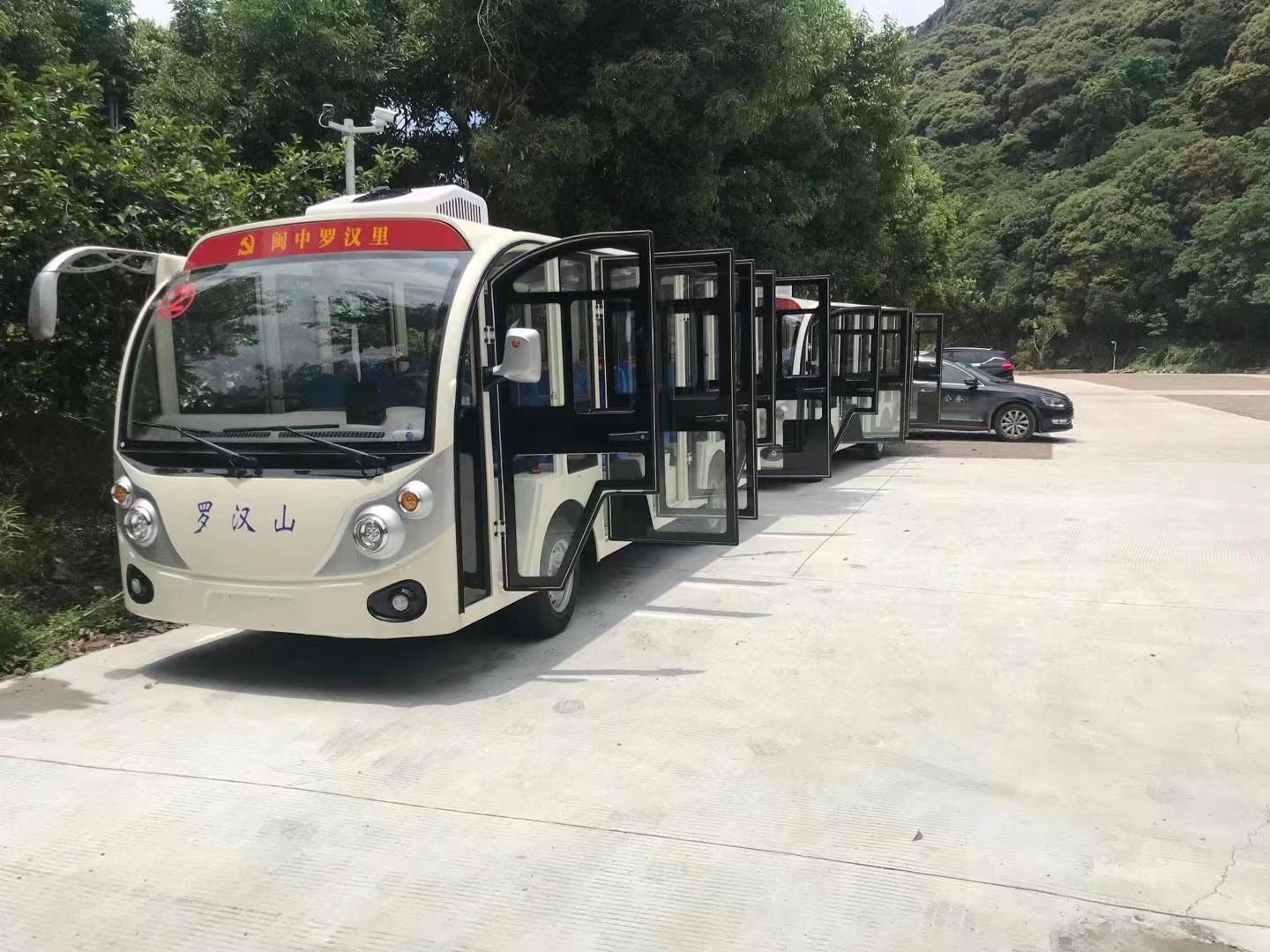 閩中羅漢里革命根據地電動觀光車